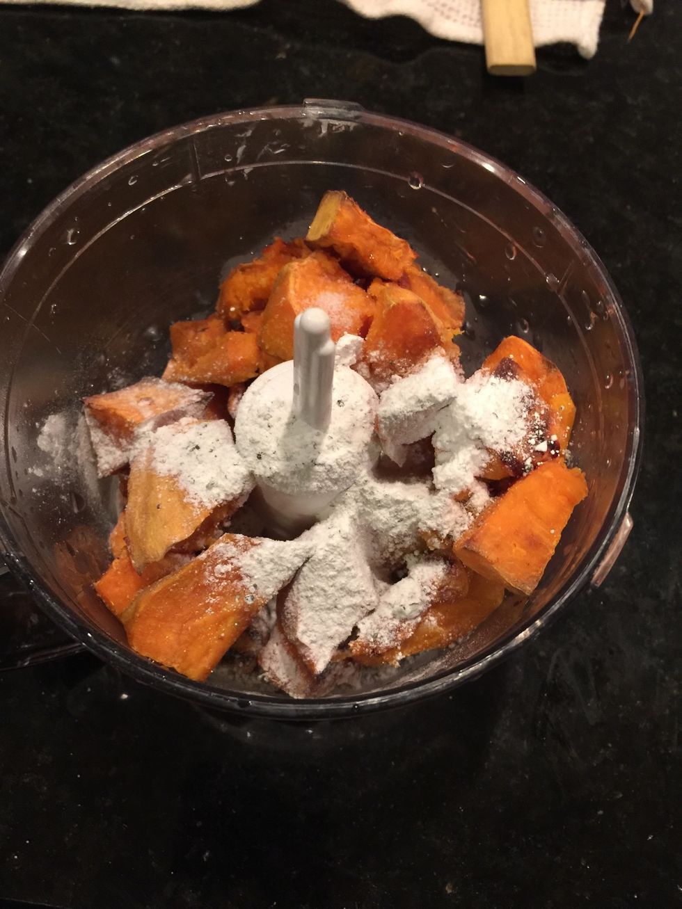 Now turn oven back on and preheat to 350\u00b0F.