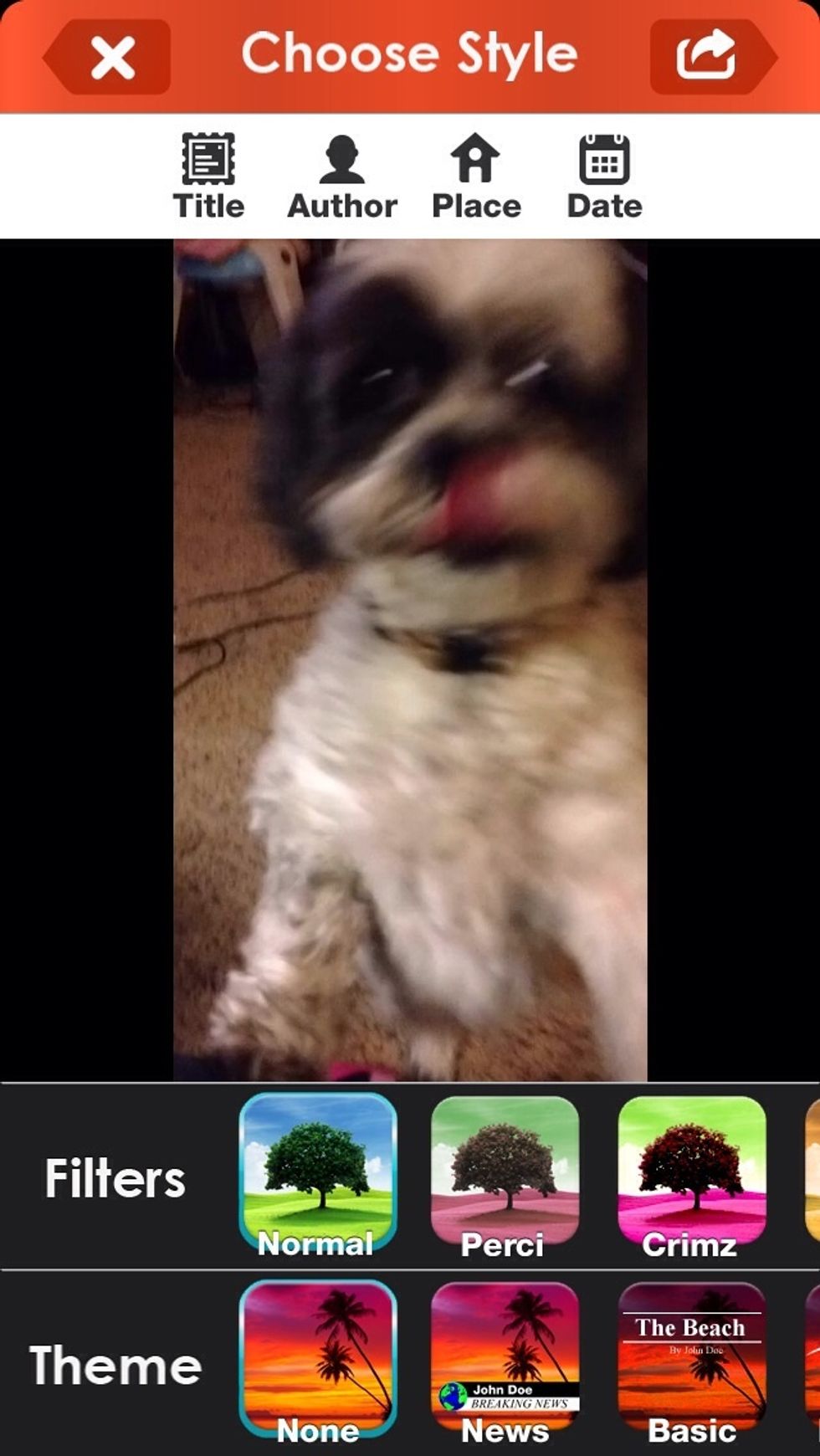 Now u can add filters and titles