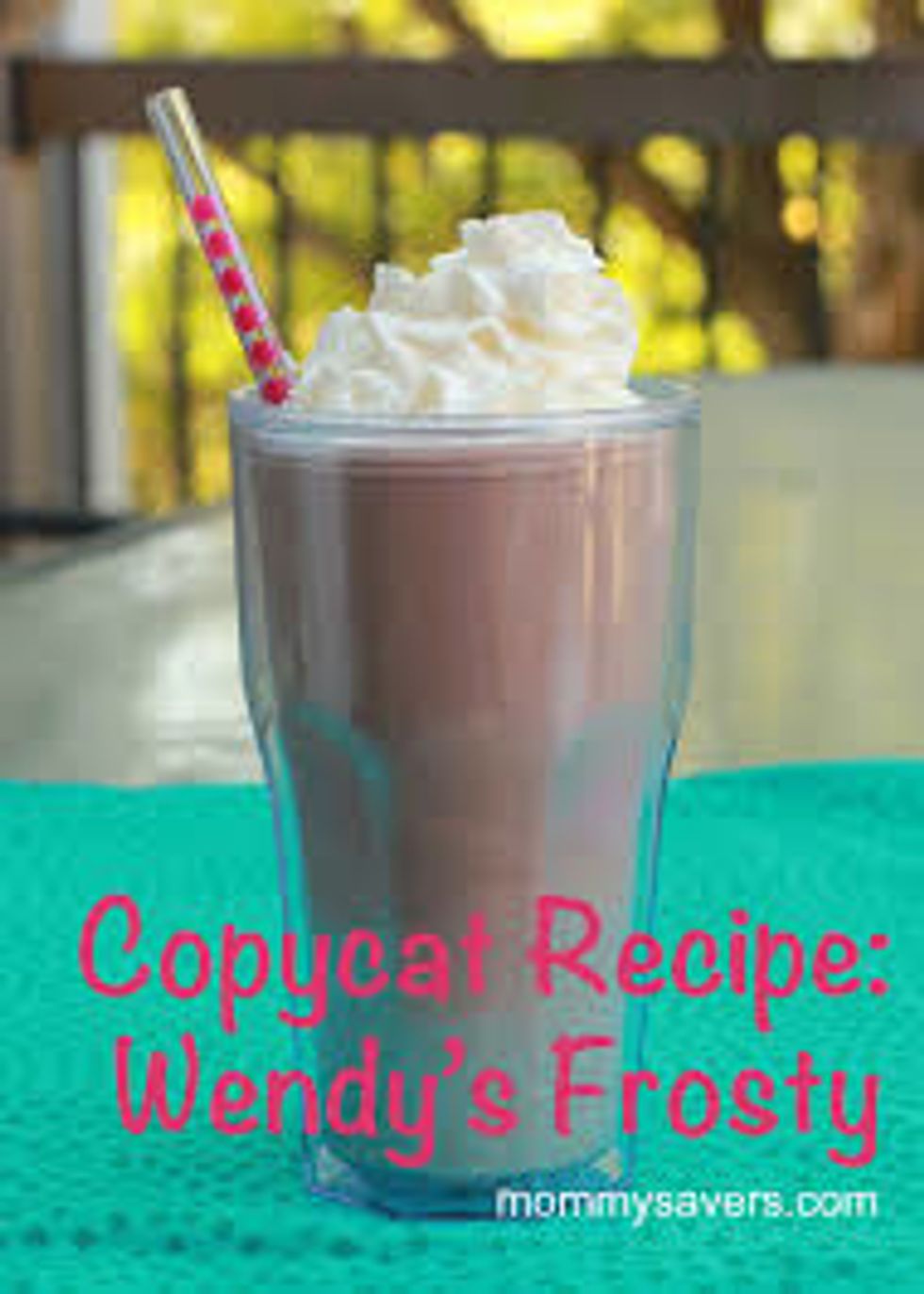 now u have made a delicious frosty that u can enjoy