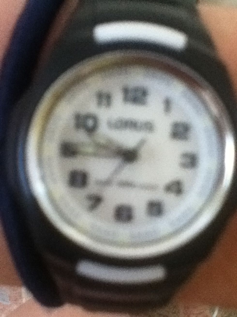 Now wait about 30 seconds or until your lips ache