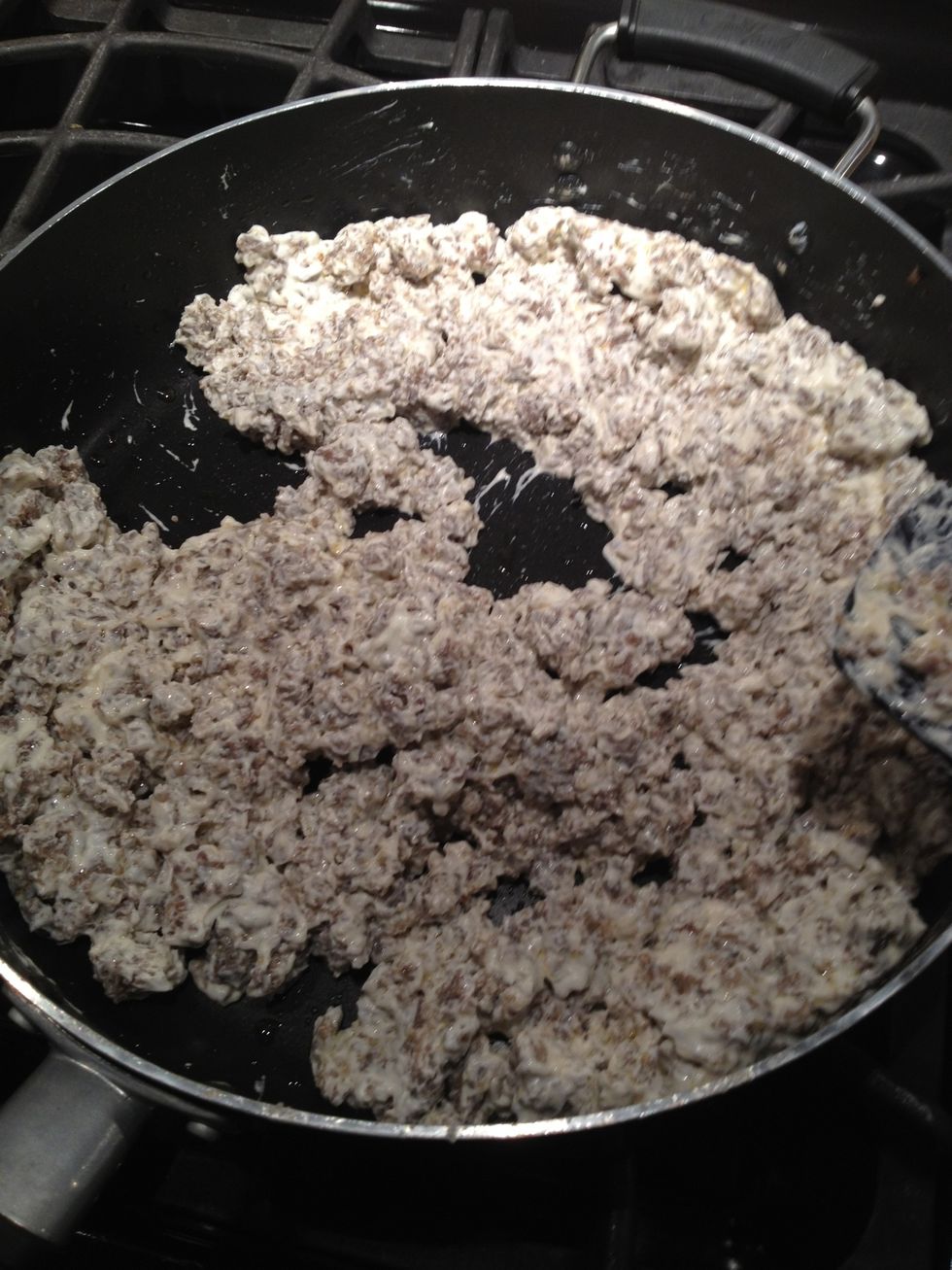 Now we are cooking. Feel free to stop here, add a can of Rotel, and enjoy with corn chips. But for this recipe, we have more to do!