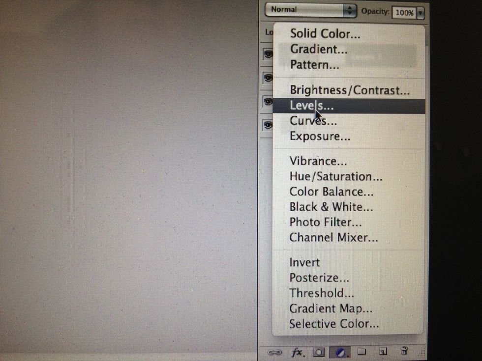 Now we are going add a levels mask to adjust lows, mids, and highs of the shadows in the photo.