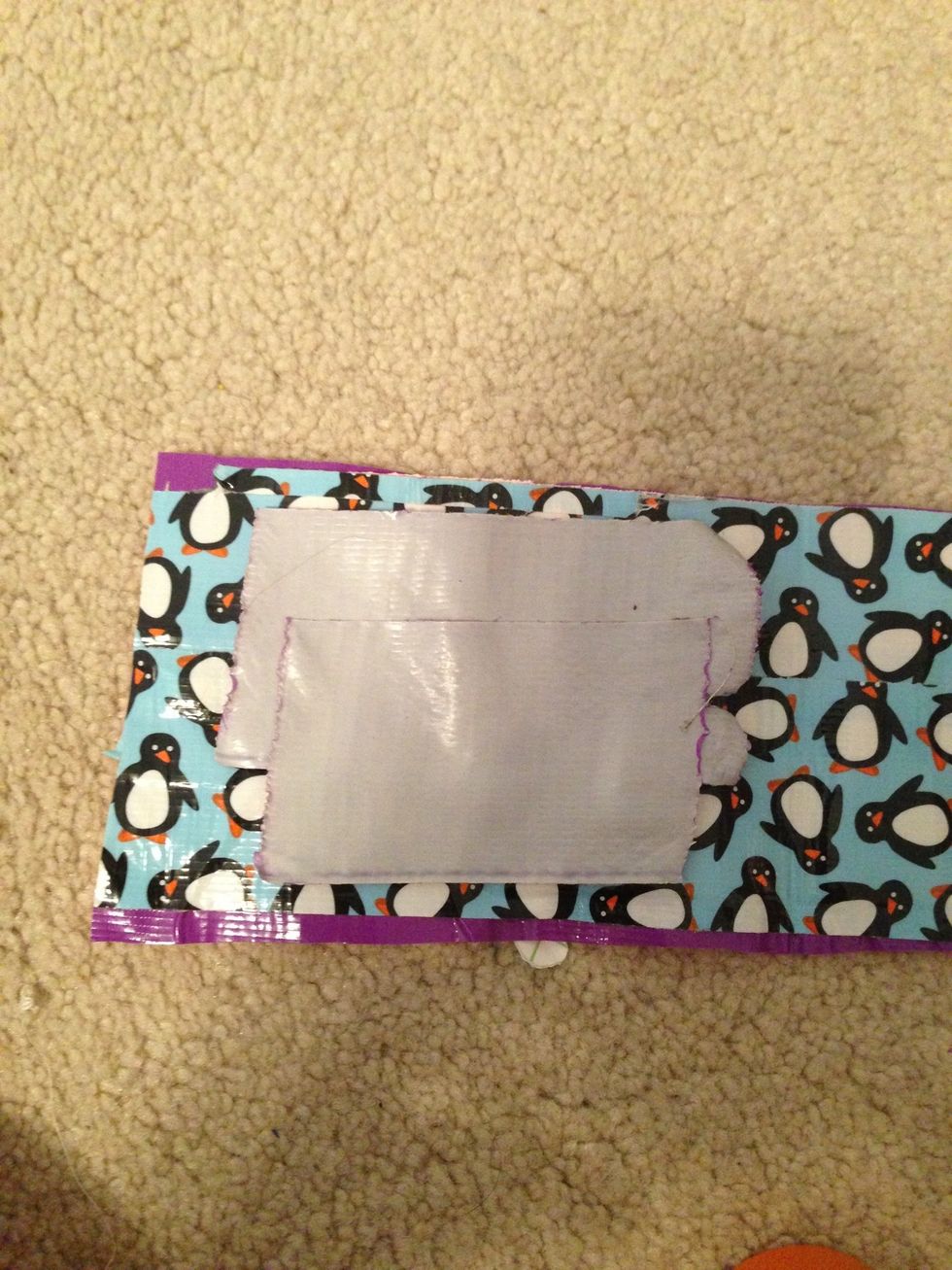 Now we are going to make another pocket so do the same thing you did with the first pocket except make it smaller