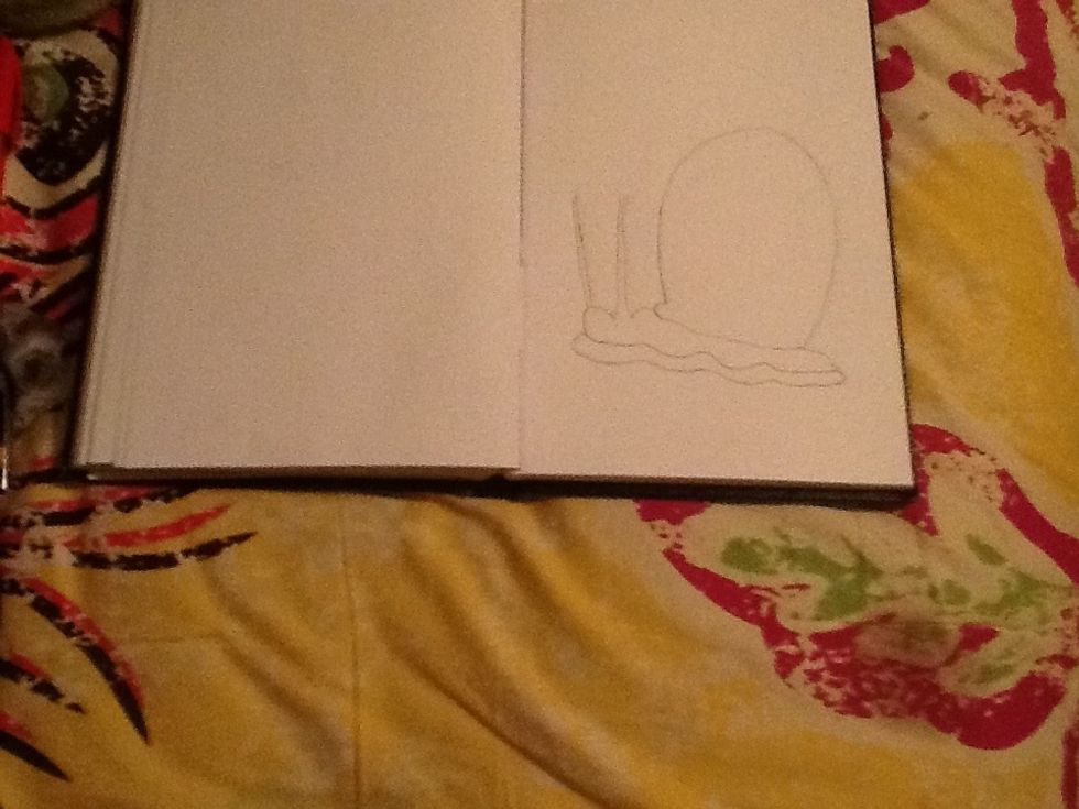 Now we finish the bottom half. You want to try to make the same waves we did on the bottom.