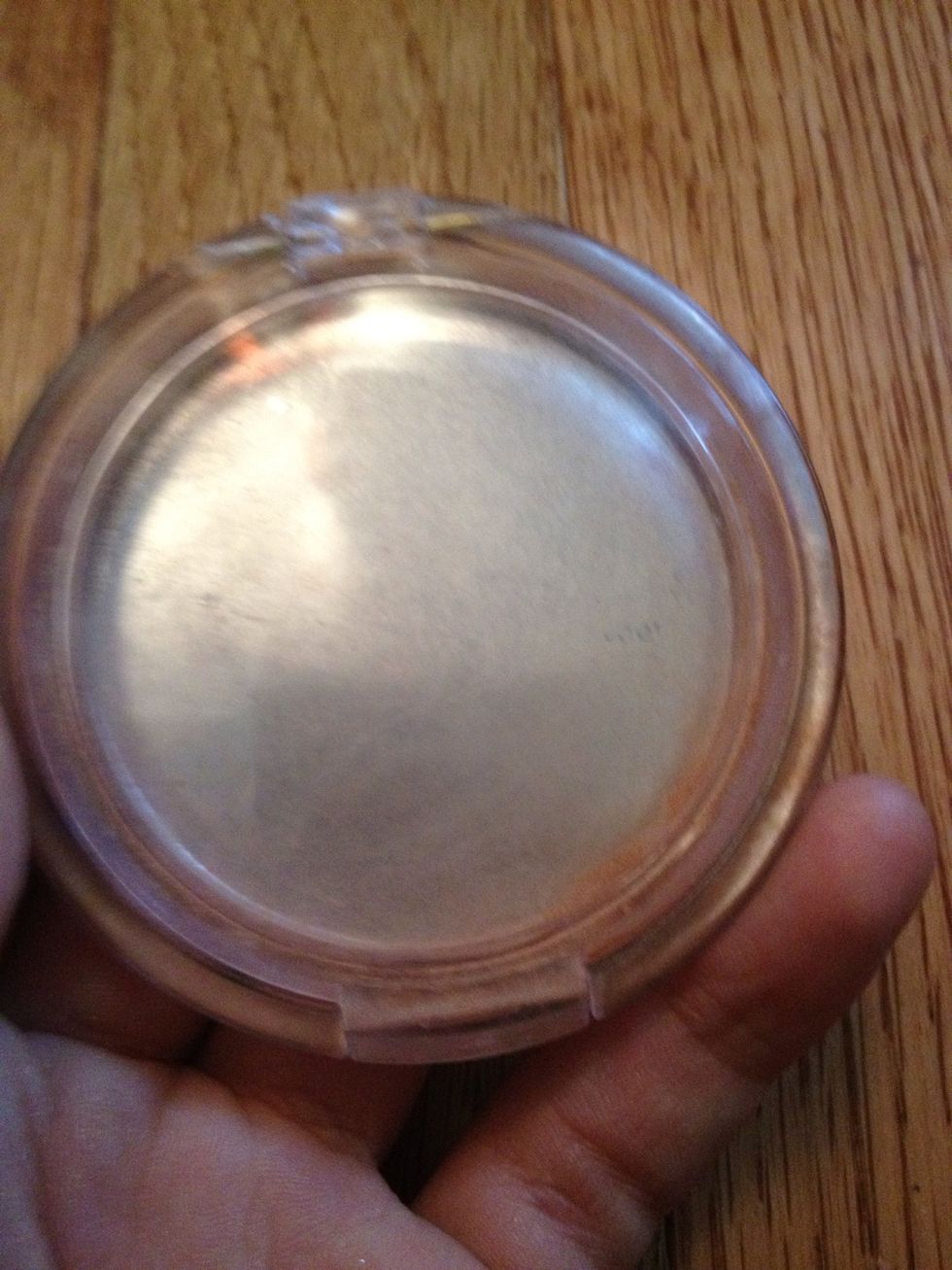 Now we have a clean new container ready to be filled with something else!