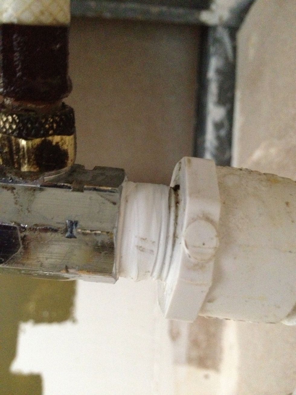 Now we have a double whammy (tape and caulk). If it leaks after this, you have pissed off the gods or something.