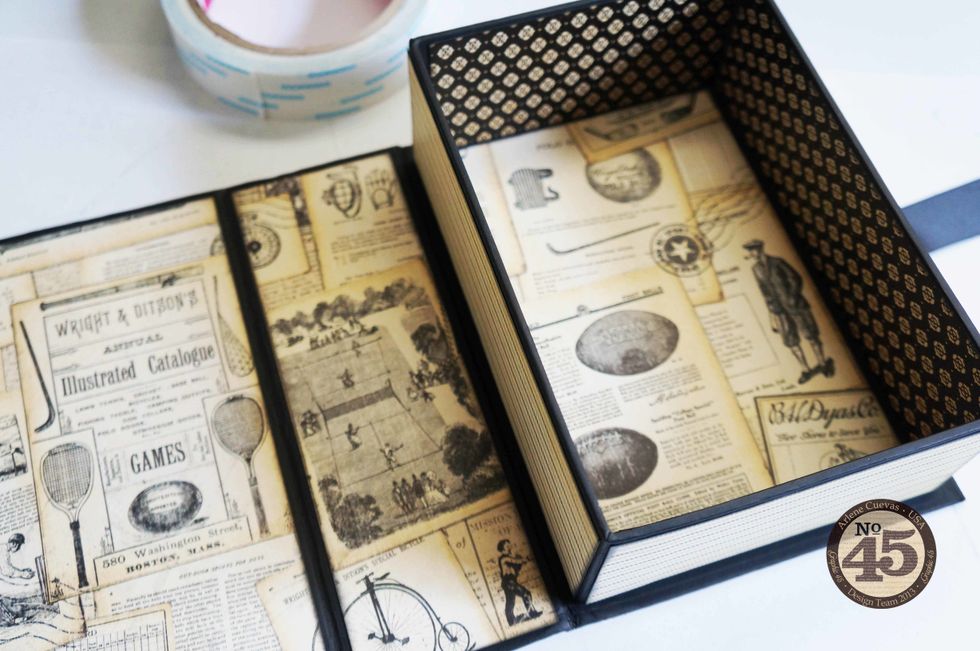 Now we have a finished box that is ready to embellish!