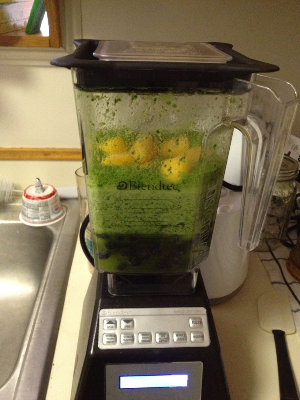 Now we have everything ready to blend.