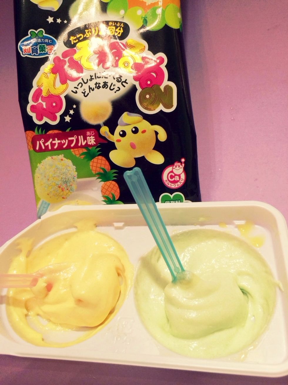 Now we have Pineapple and Apple