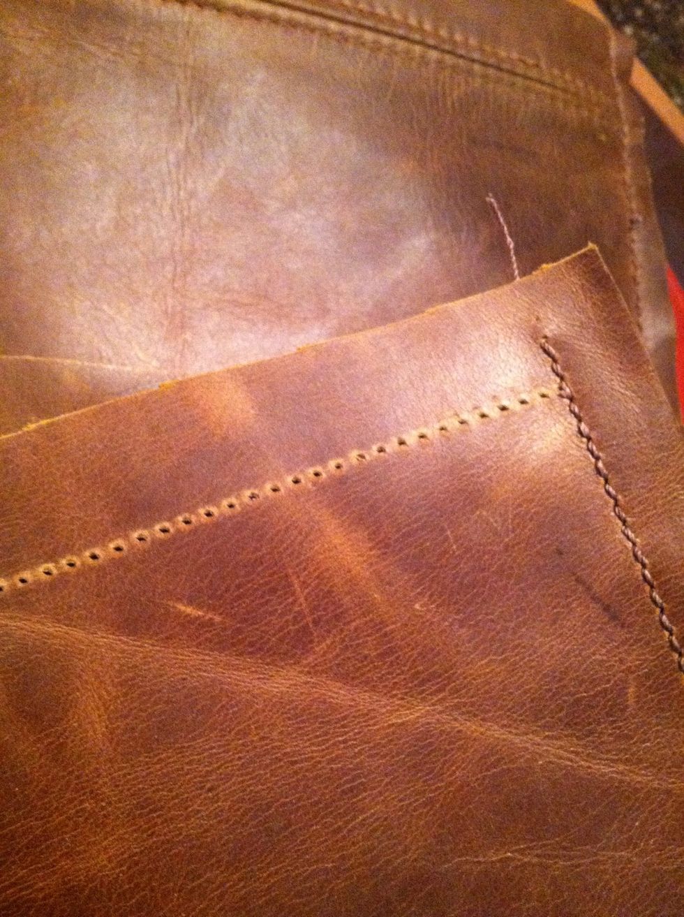 Now we're ready to sew.