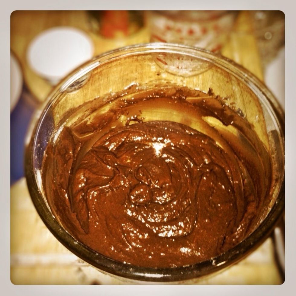 Now we wait... The next time you see the batter it will appear to have doubled in size. Because it has. :-)