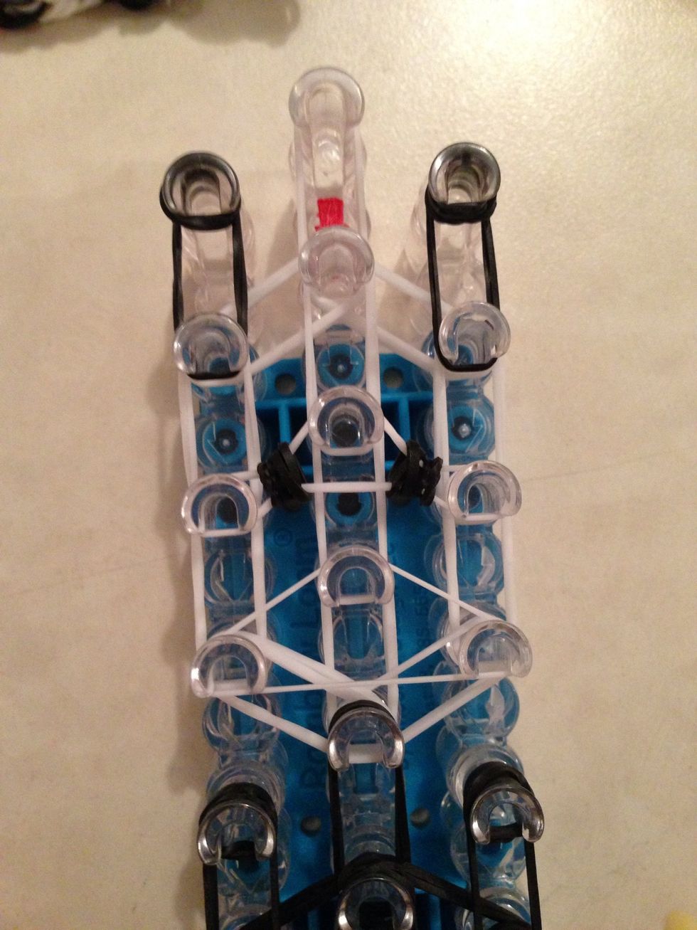 Now we will hook the ears