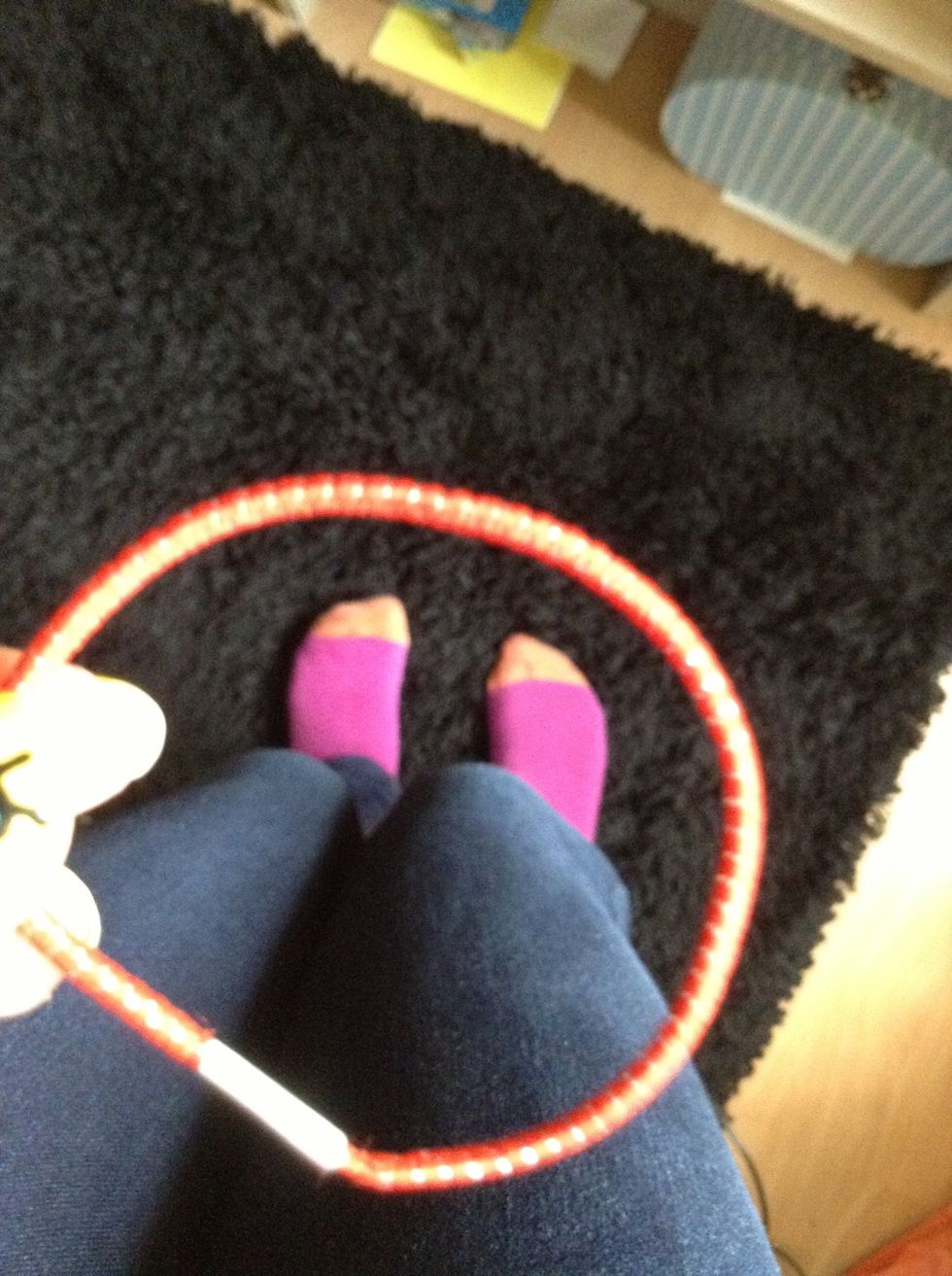 Now with a hair band\u2026