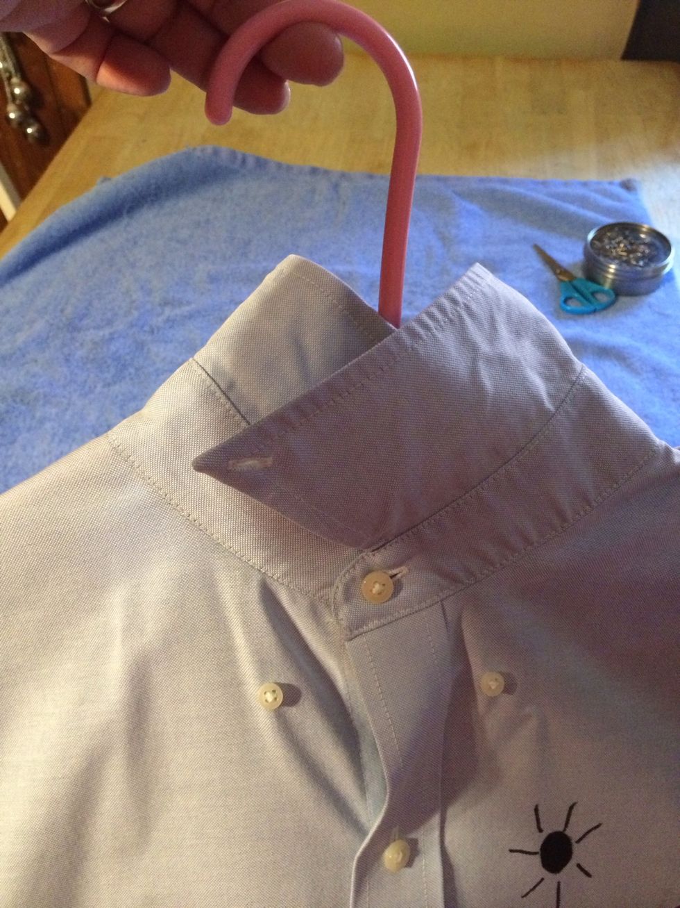 Now with a hanger in..