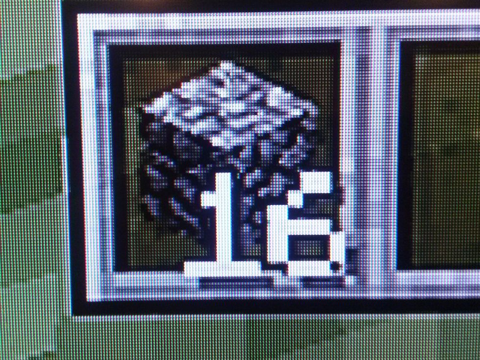 Now with your axe fine a mine and dig out 16 stone.