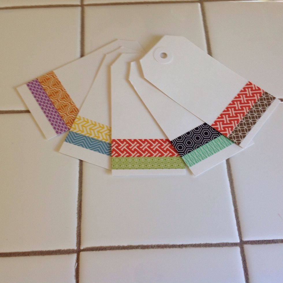 Now you are done with your cute but easy message tag! Use this to enhance boring gift wrap or make this cute home decor. The choice is yours!