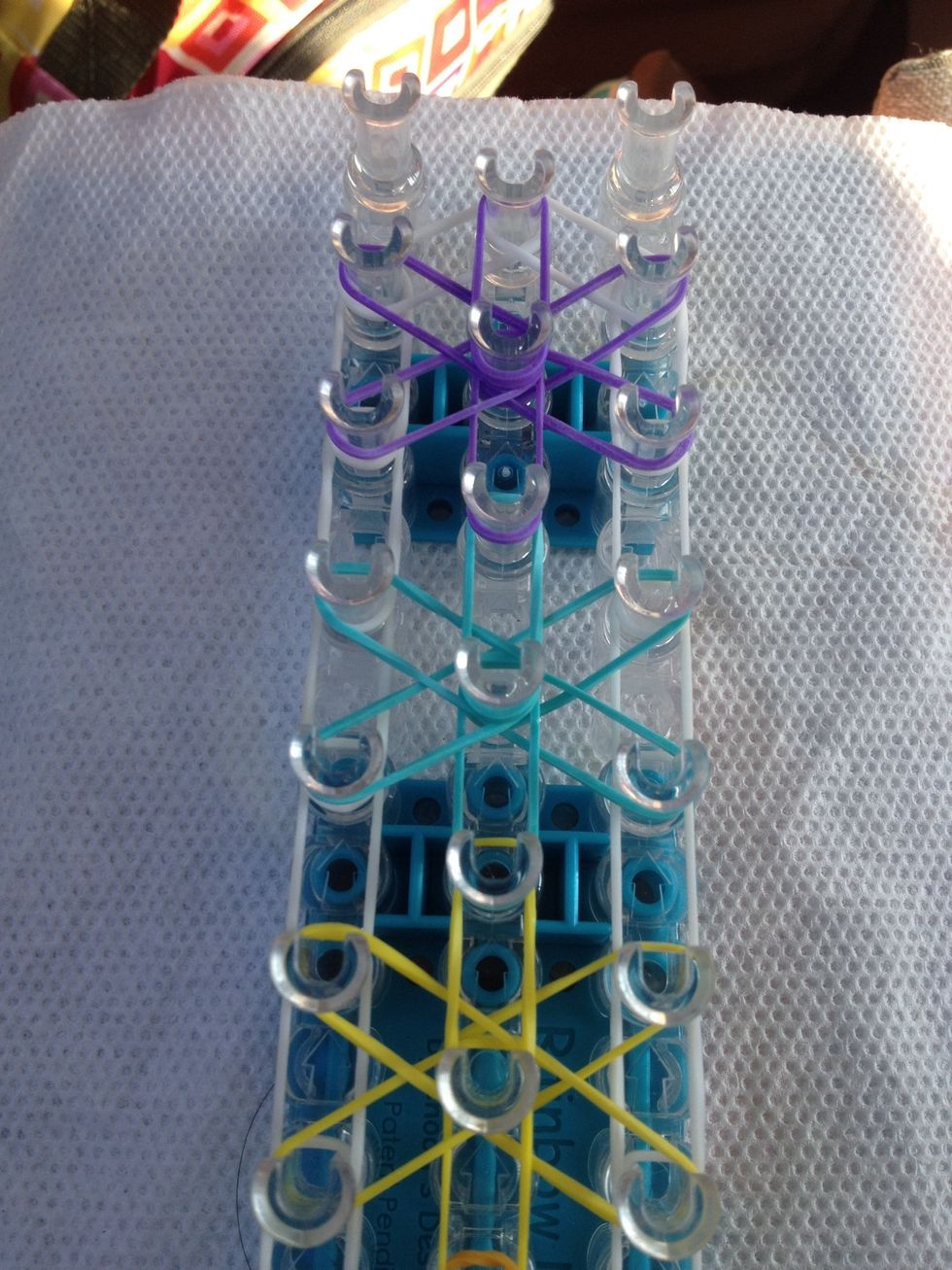 Now you are ready to put the cap bands on.