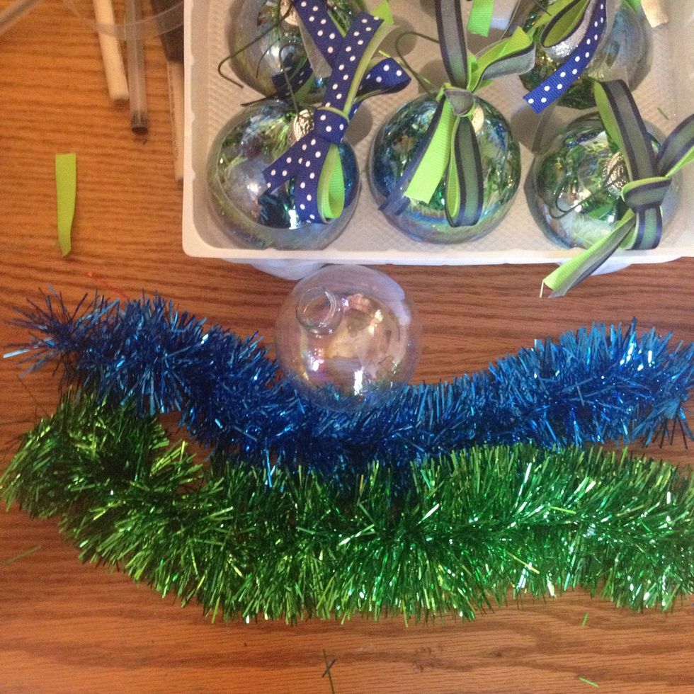 Now you are ready to stuff your ornament.