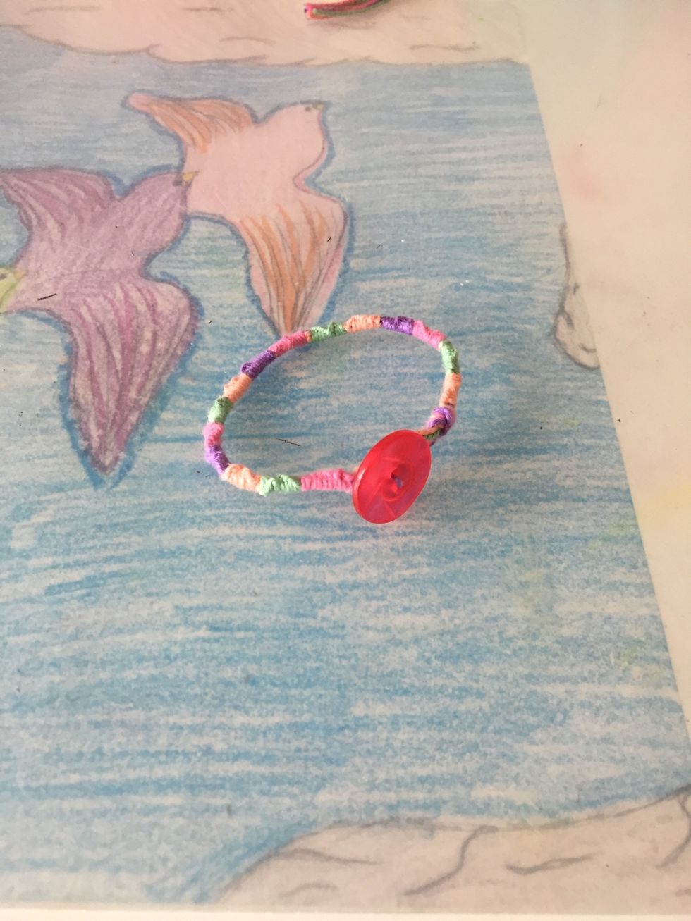 Now you are ready to wear your DIY bracelet!