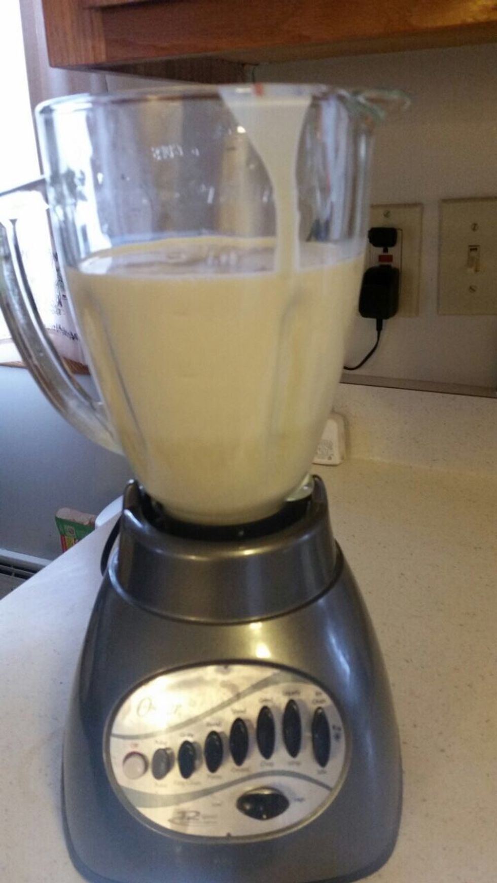 Now you blend it