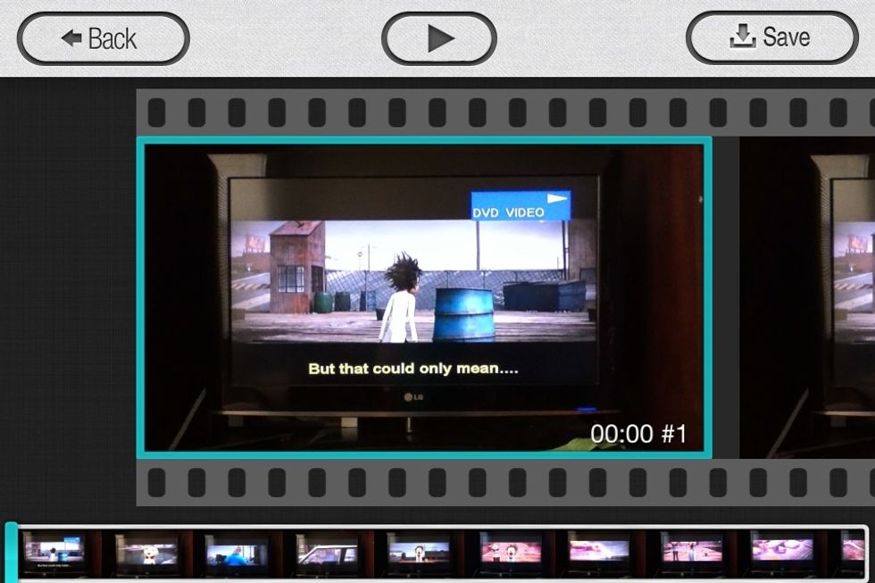 Now, you can choose any frame from the video. I suggest using the Timeline at the bottom to make it easier to find the shot you want.