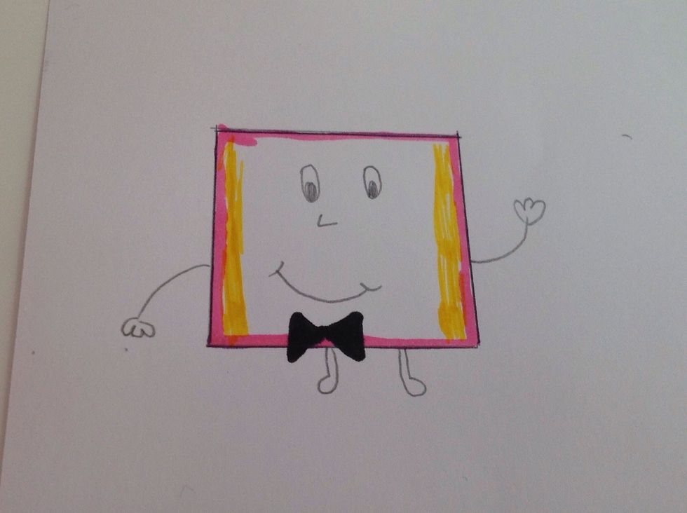 Now you can color your shape