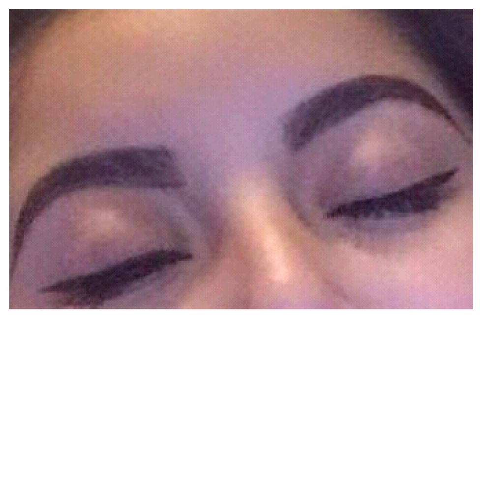 Now you can fill in the rest of your eyebrows to achieve the "bolder" look.