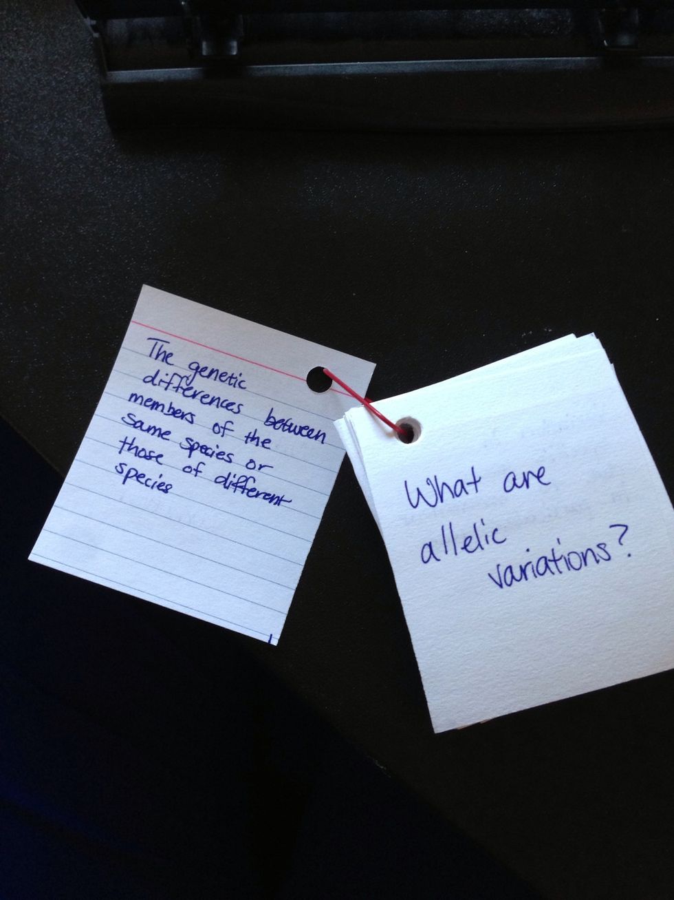 Now you can flip through your notes with ease.