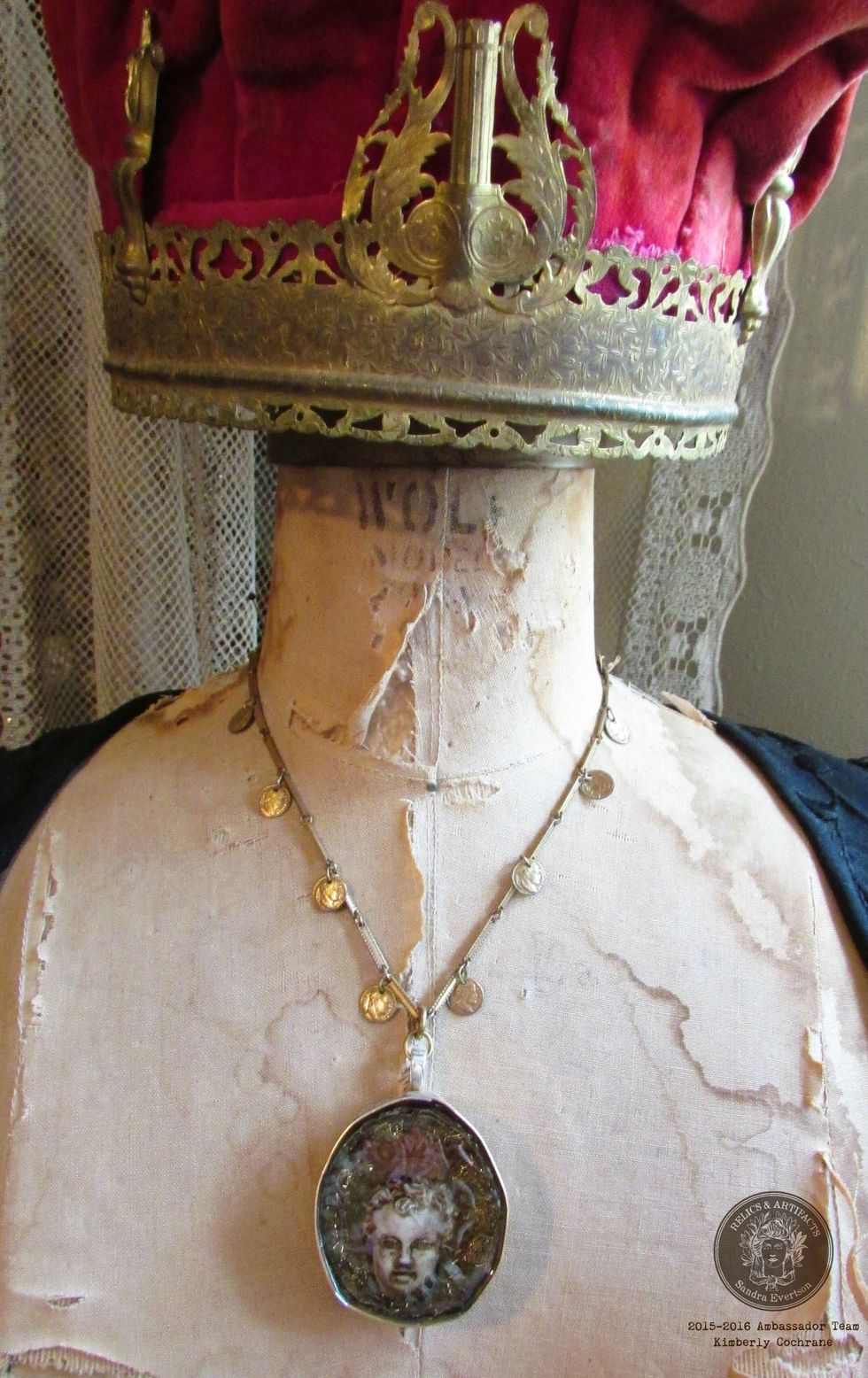 Now you can glue on a bail to the back side of your pendant and add to a chain of your choosing. And now you have a truly unique one of a kind necklace!