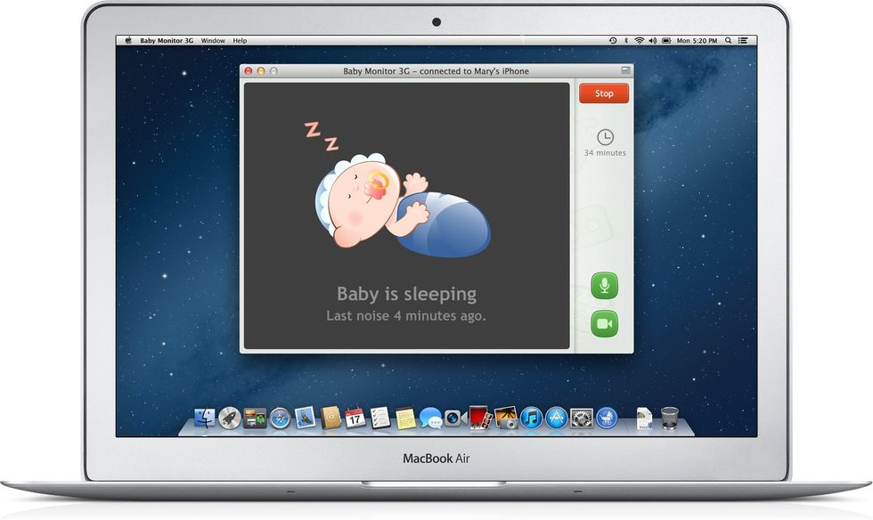 Now you can hear every single noise from child's room