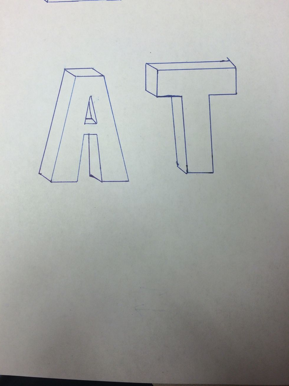 Now you can make any letters you want!