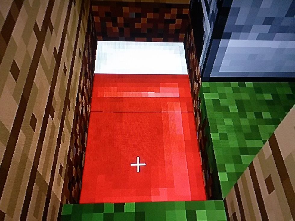 Now you can place down your bed.