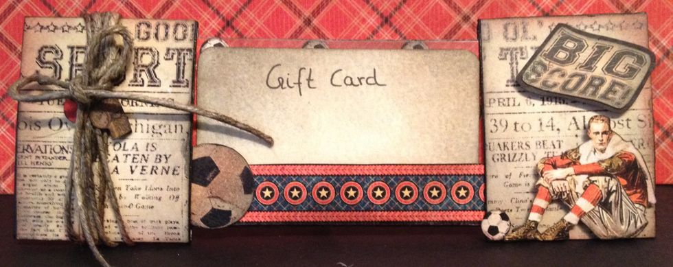 Now you can put a gift card inside the Pocket.