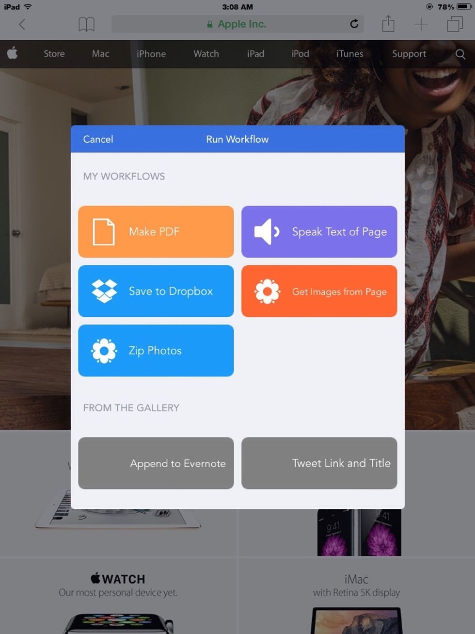 Now you can run your workflow!