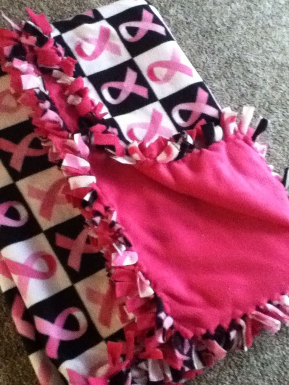 Now you can spend your cold nights snuggled up warm under your new blanket. Try not to show it off too much, or you might find yourself having to make another.