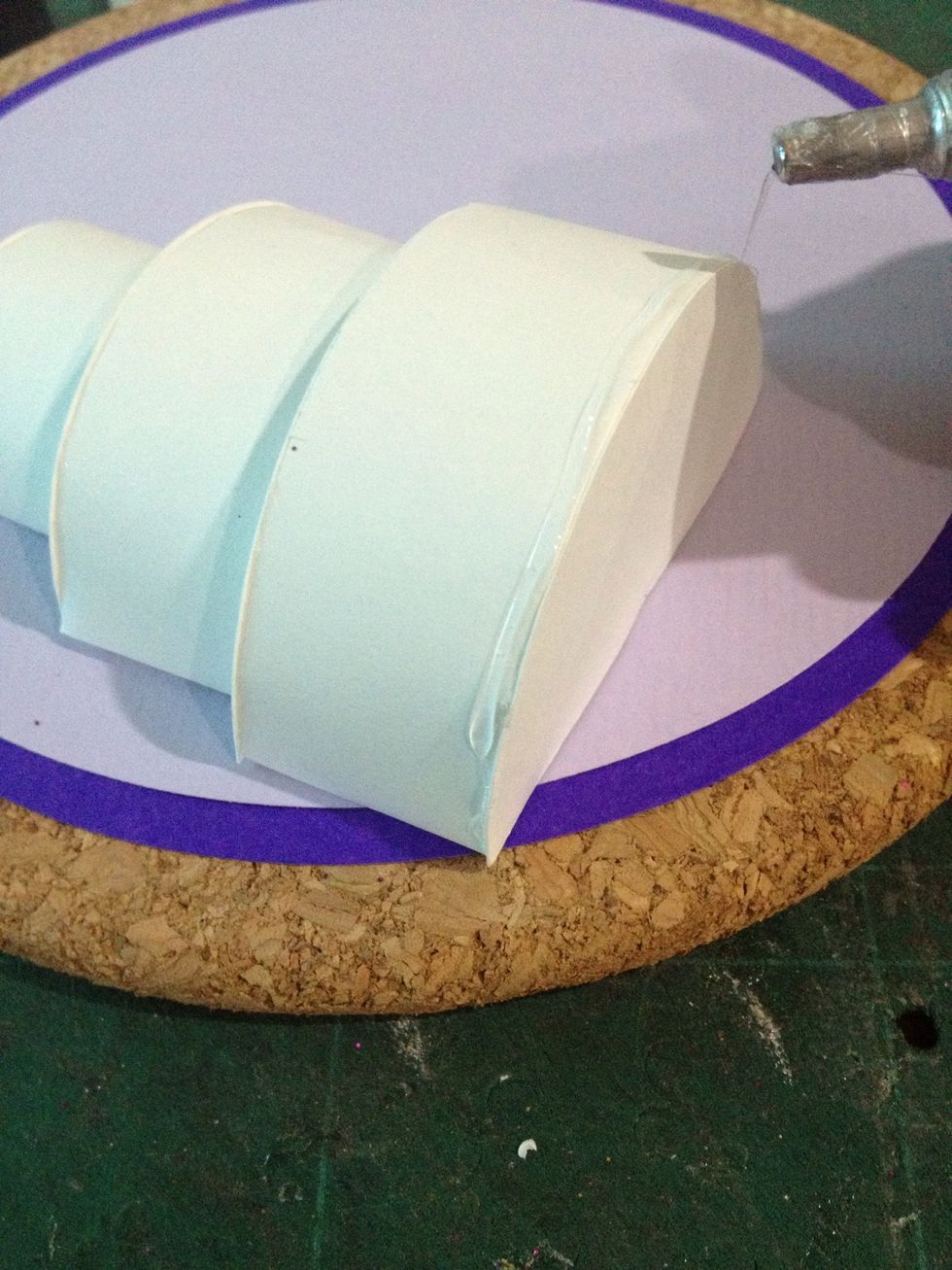 Now you can start decorating the cake. Its up to you :)