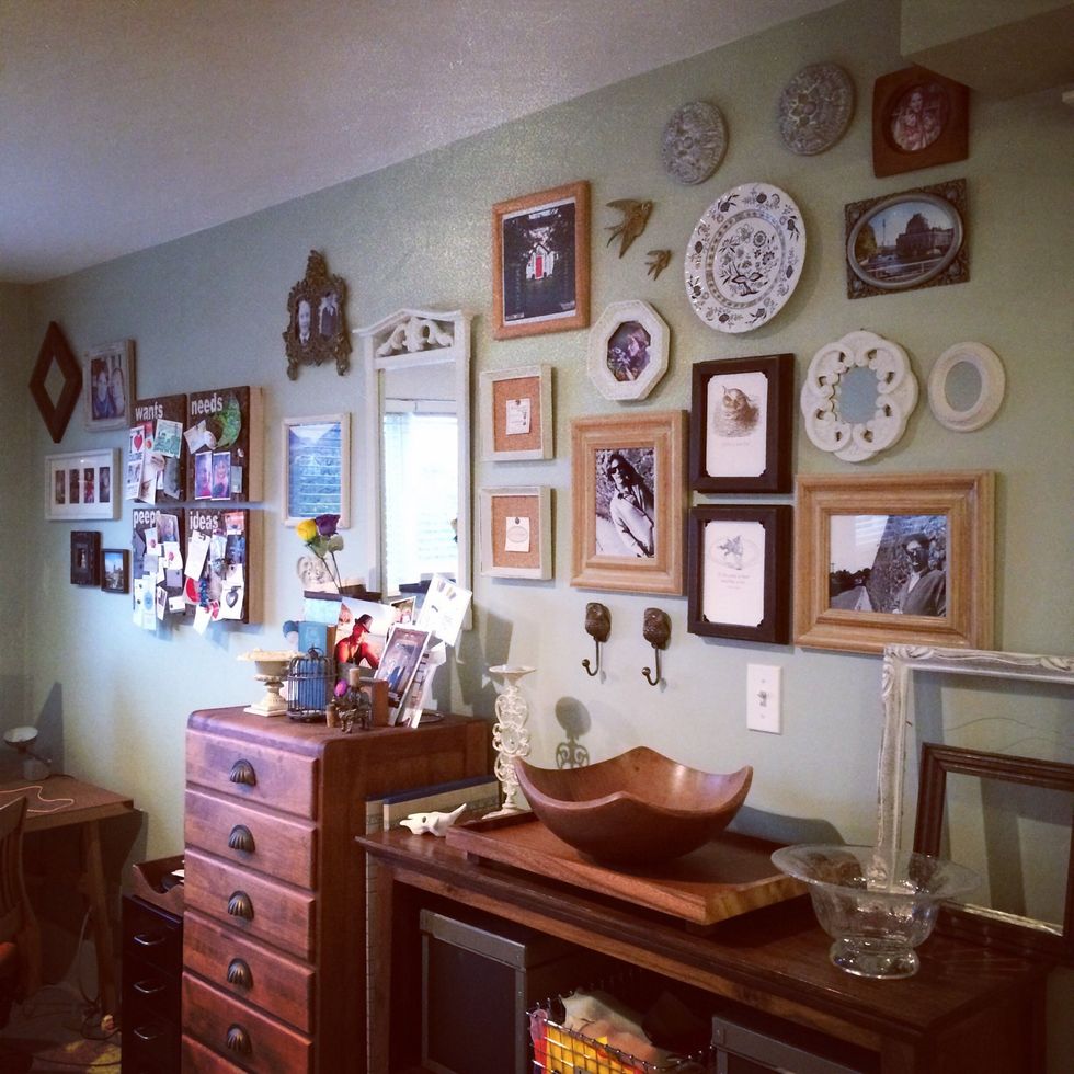 Now you get to hang them & start pinning! :-)