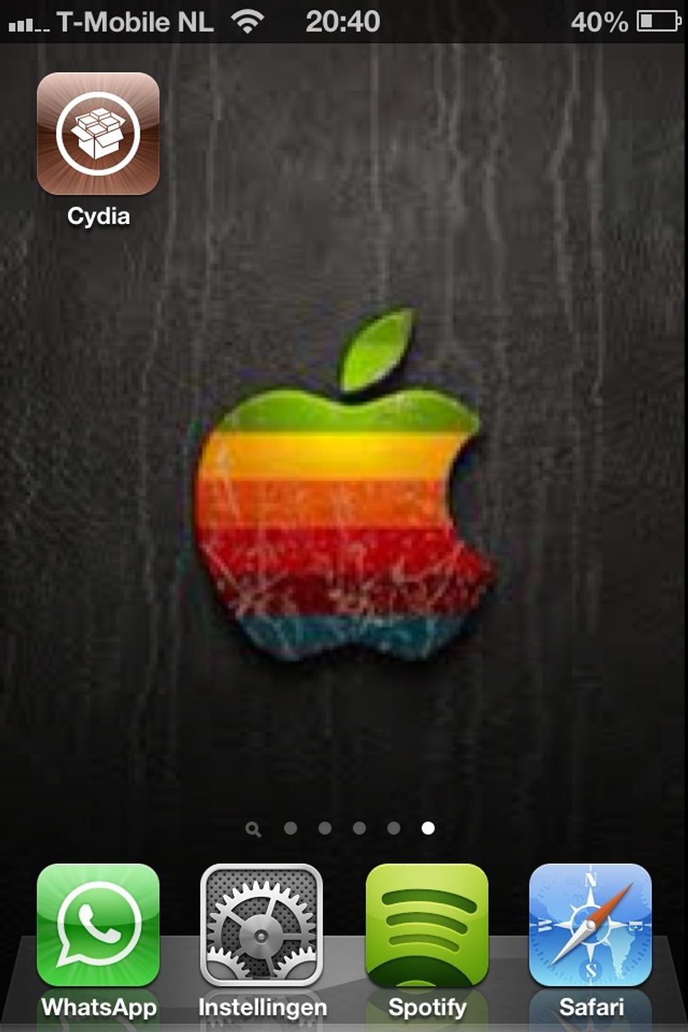 Now you got cydia