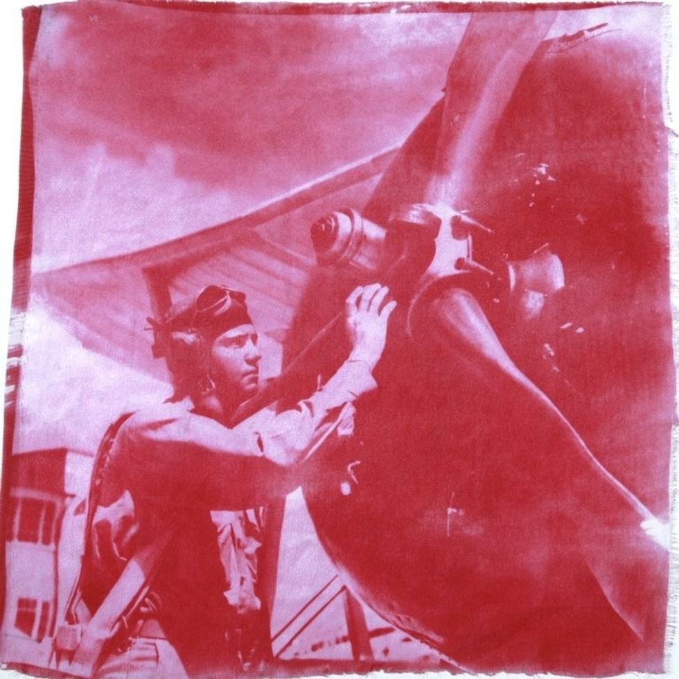 Now you have a beautiful, permanent Inkodye print on silk!