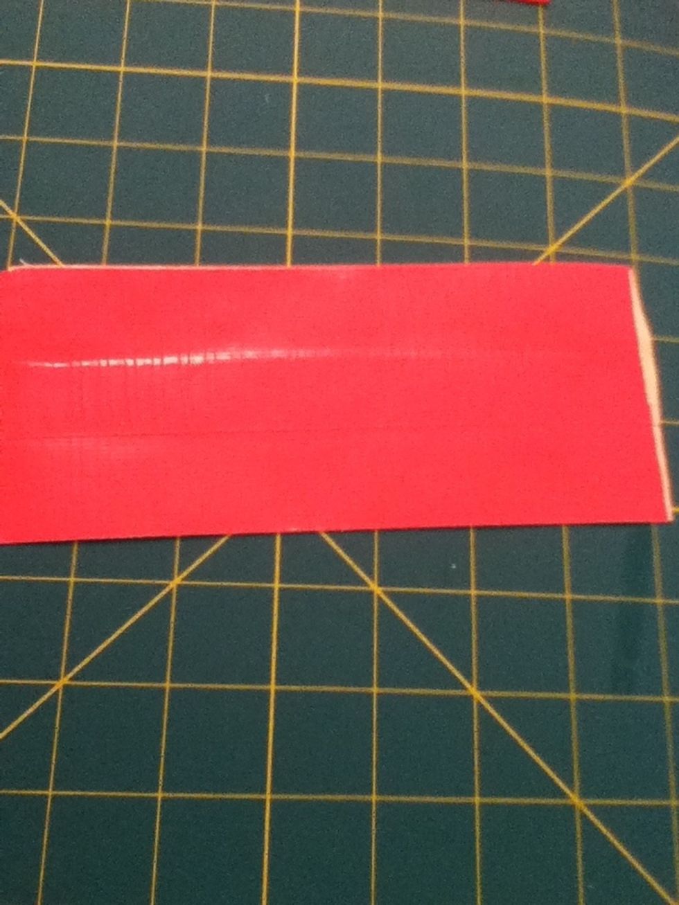 Now you have a double-sided pink piece.