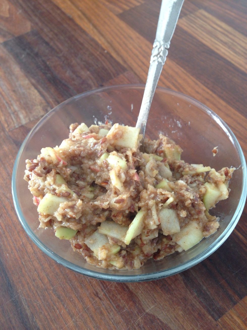 Now you have a nice and delicious breakfast