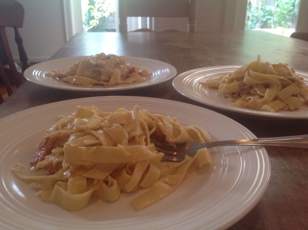 Now you have an awesome pasta meal to share with your family. Thanks for reading!  :)