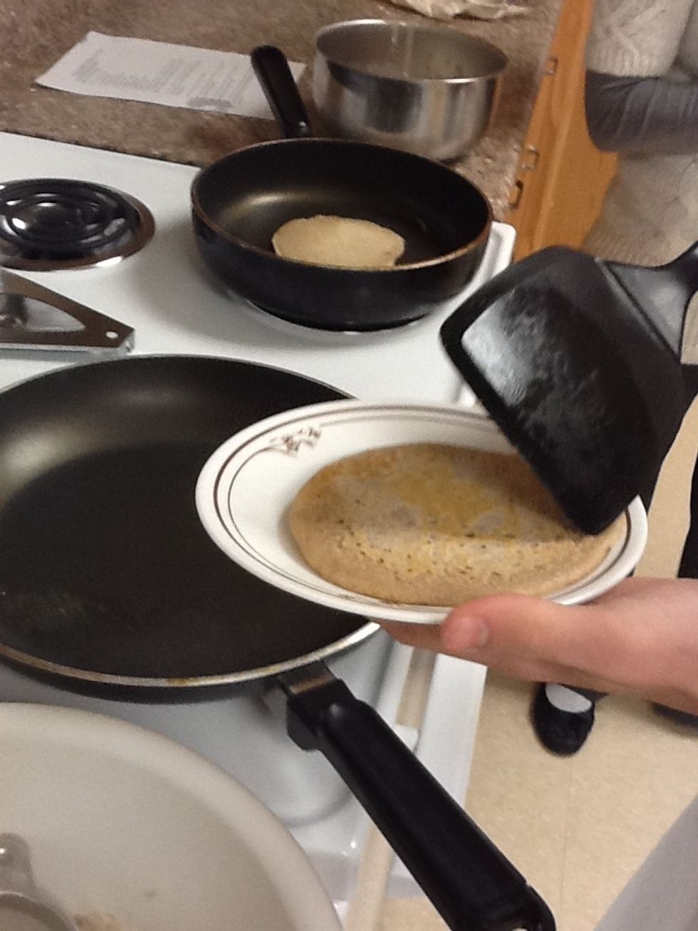 Now, you have made an eggless pancake!