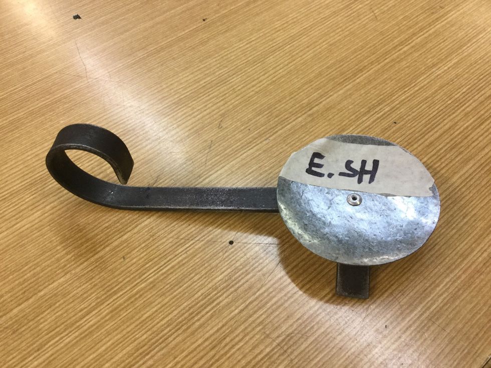 Now you have made you mini candle holder, it should look like this don't forget to sand if you need to.