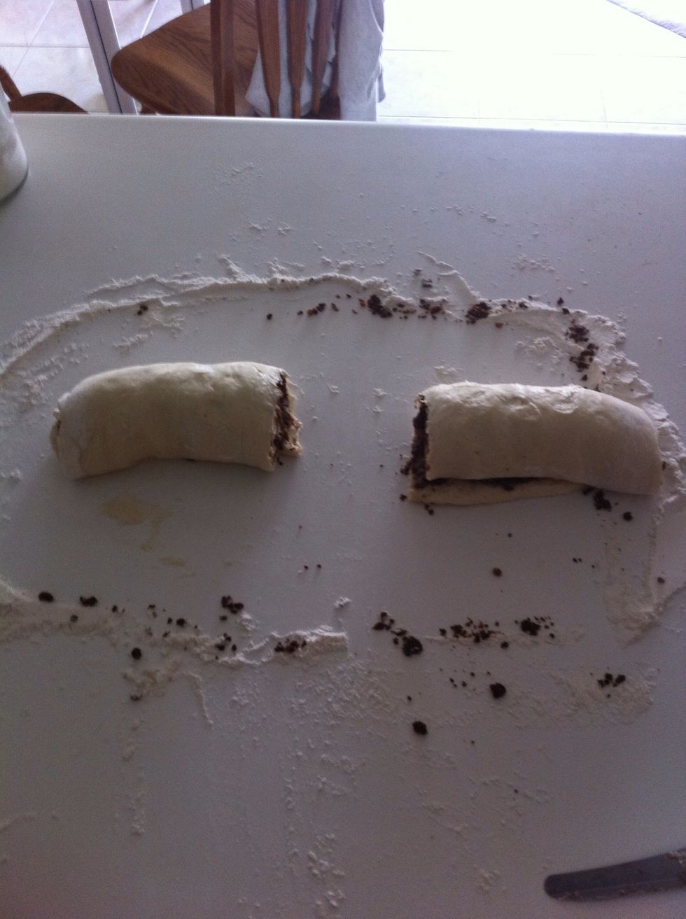 Now you have two pieces!