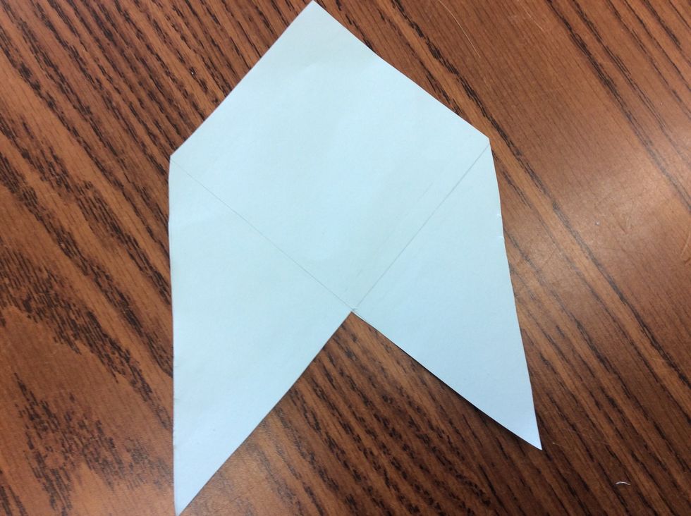 Now you just cut out the shaded parts and all around the blanks, when you're done cutting it should look like this