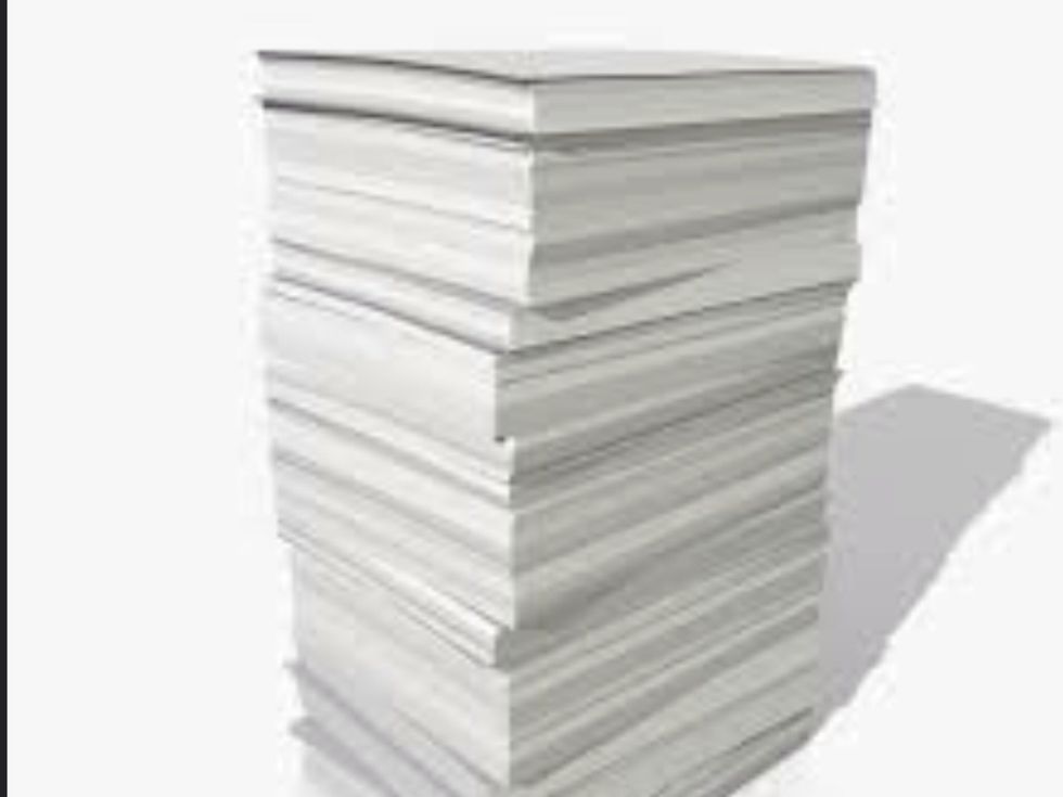 Now you must put the paper in the printer.