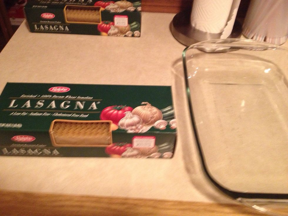 Now you need the noodles and pan