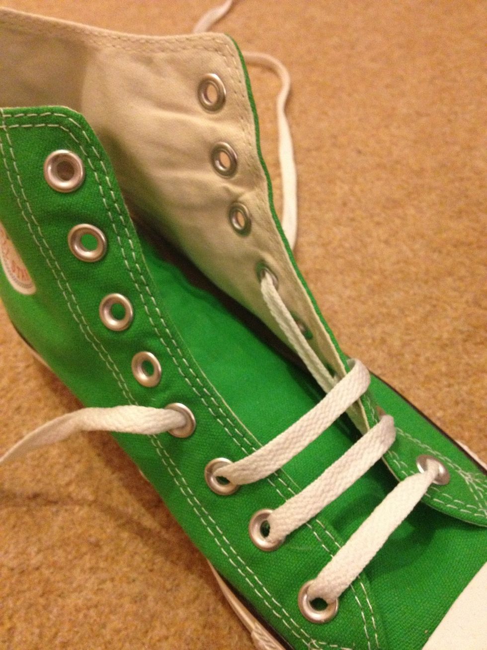 How to ladder lace your converse B+C Guides