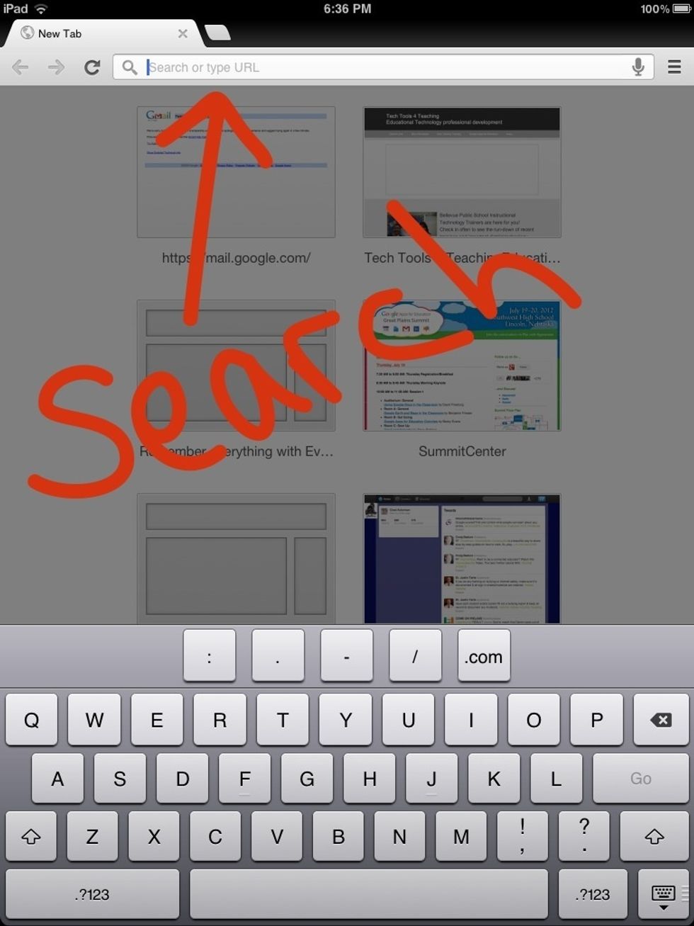 Now you're ready to search.